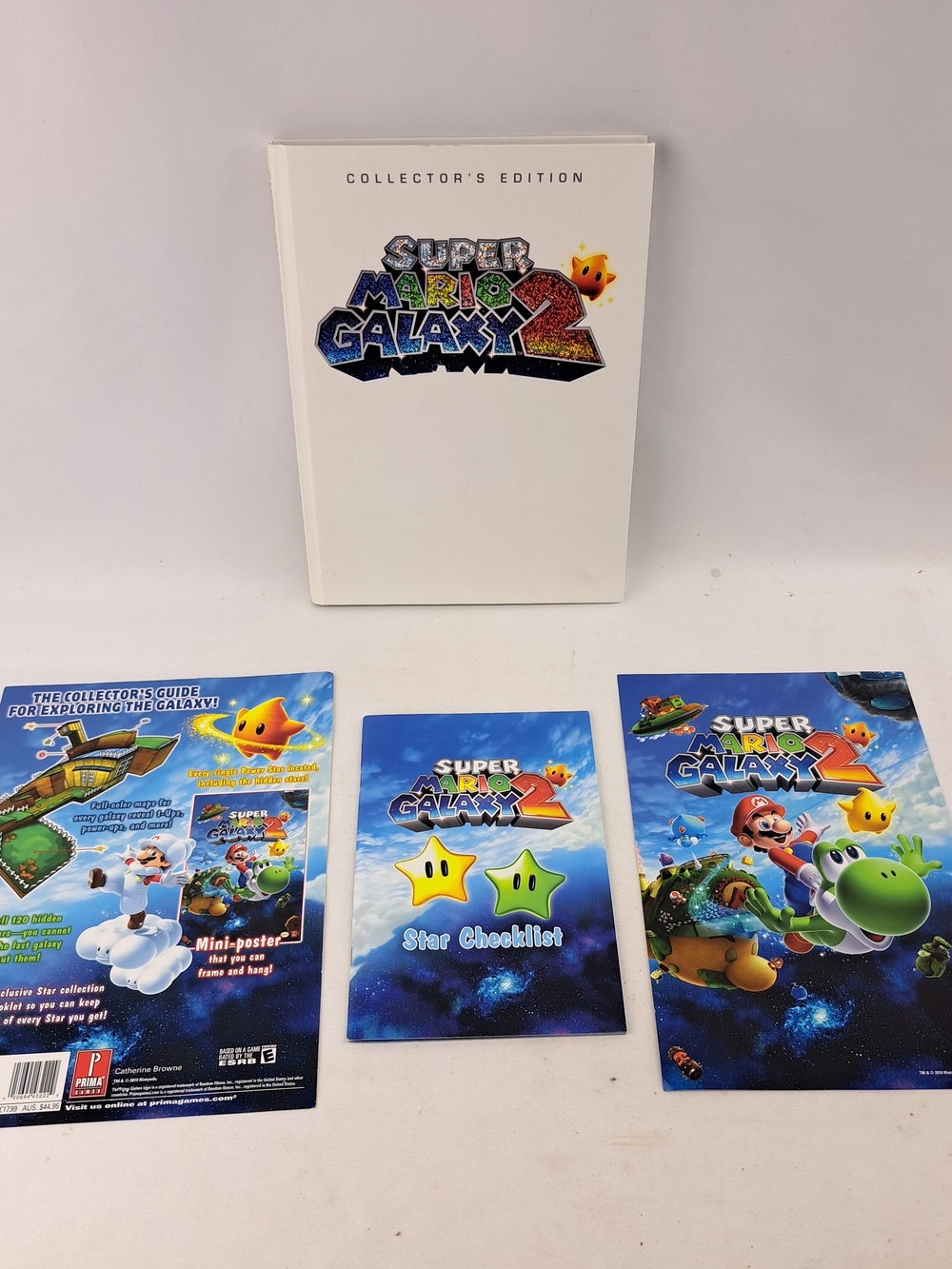 Super Mario Galaxy 2 Collector's Edition Booklet - White